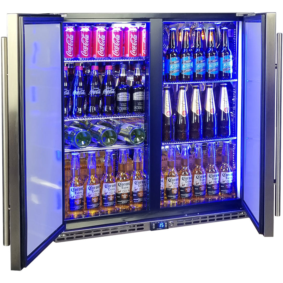 Schmick - SK245-SD – Stainless Steel Bar Fridge – 274 Litres