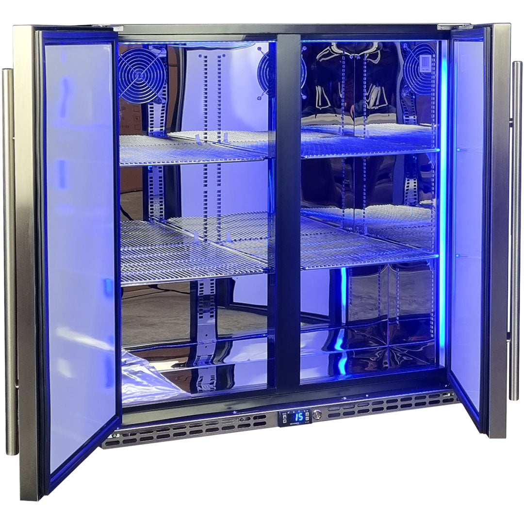 Schmick - SK245-SD – Stainless Steel Bar Fridge – 274 Litres