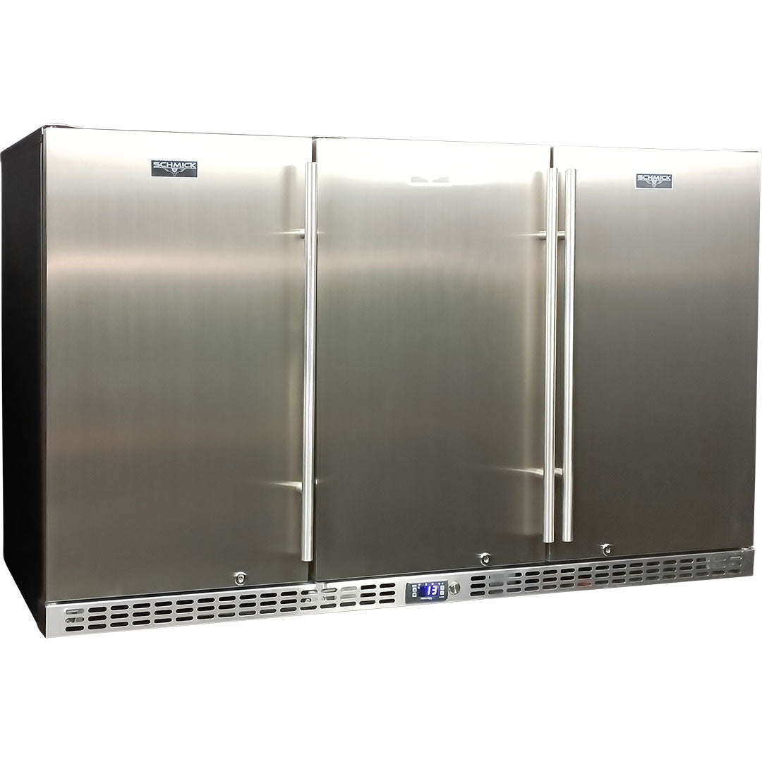 Schmick SK386-SD bar fridge - front view