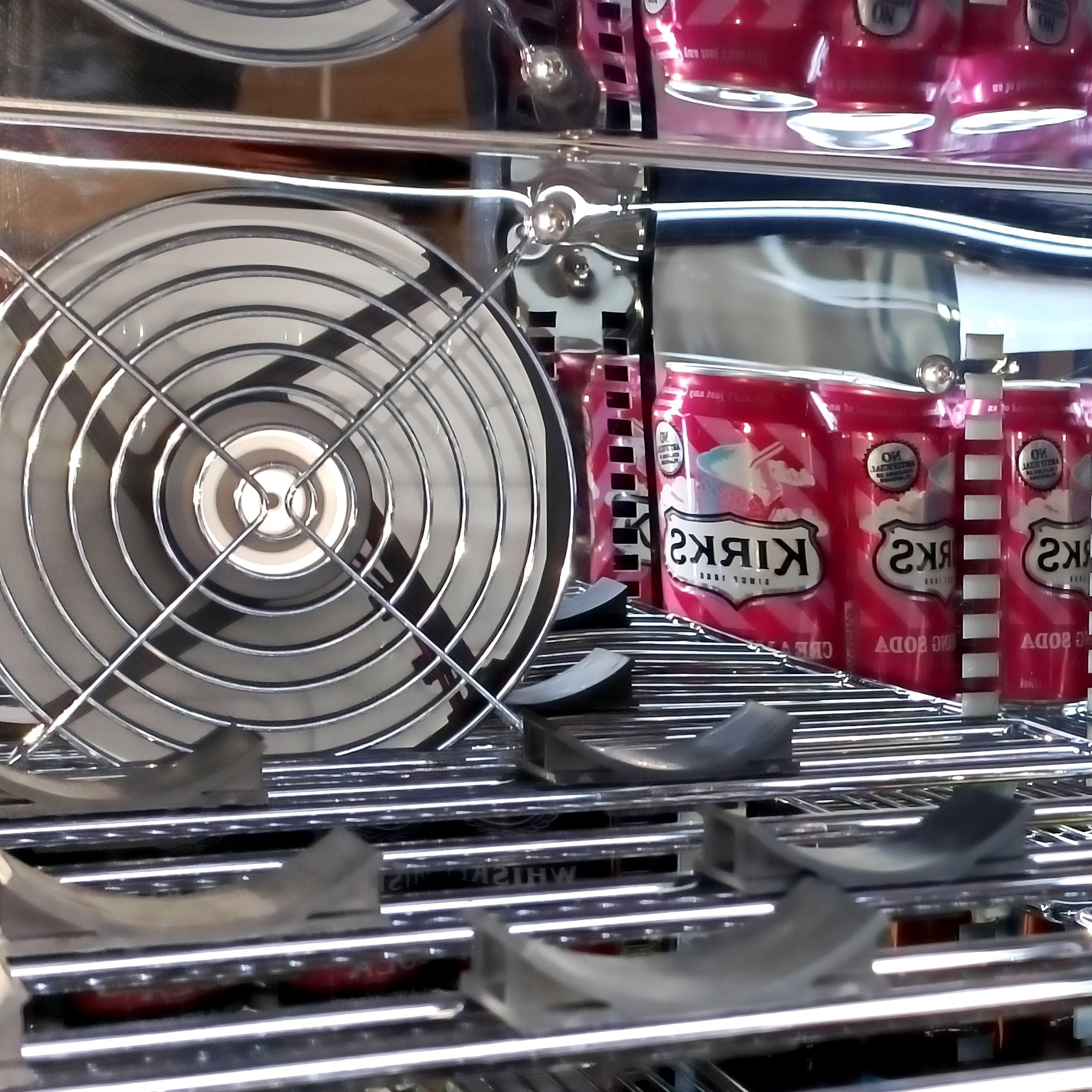 Schmick - SK246-SD – Twin Door Solid Stainless Steel Bar Fridge – 257 Litres