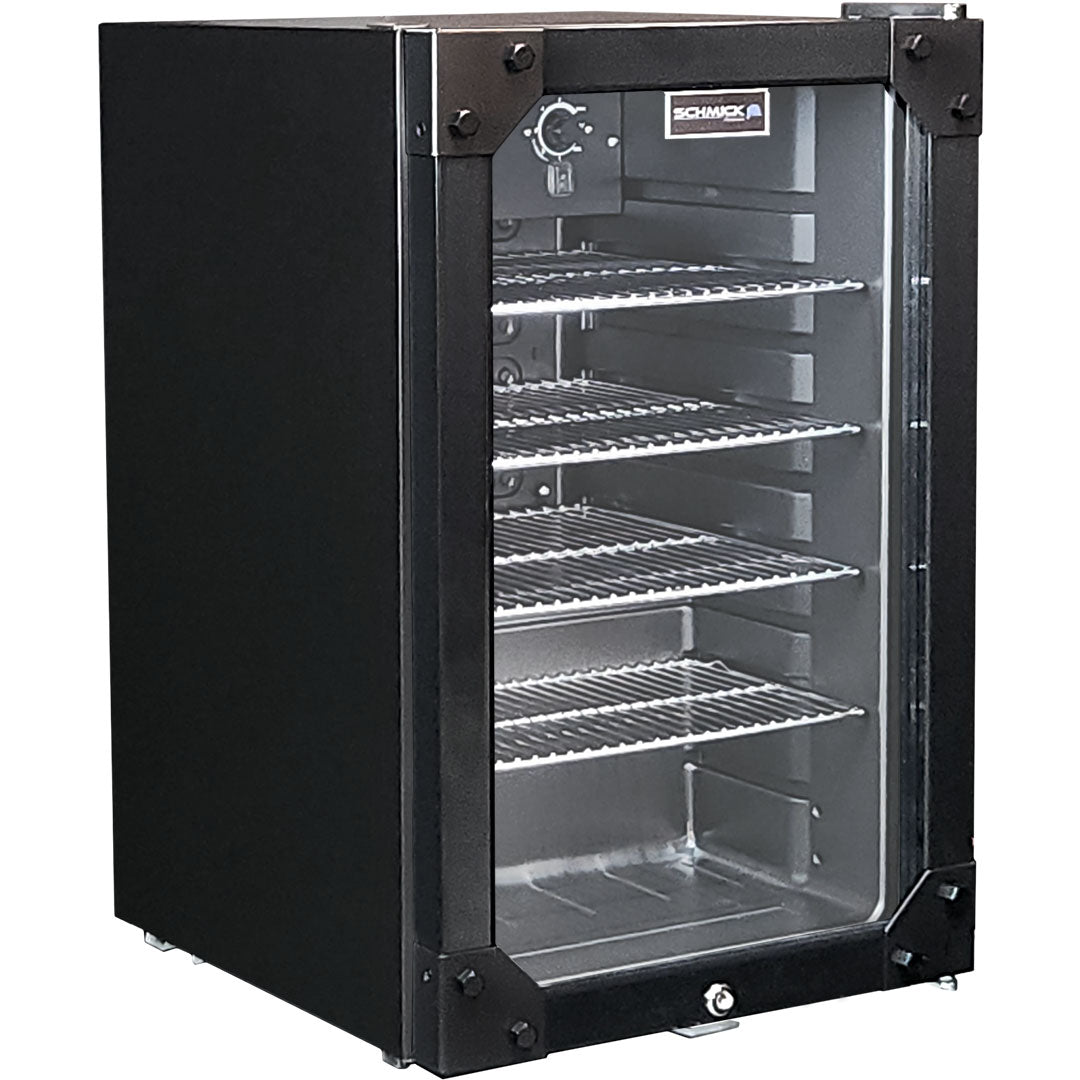 AAA Schmick - HUS-SC70-B-X – Iron Door Design Glass Front Bar Fridge – 70 Litre