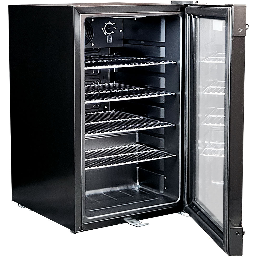 AAA Schmick - HUS-SC70-B-X – Iron Door Design Glass Front Bar Fridge – 70 Litre