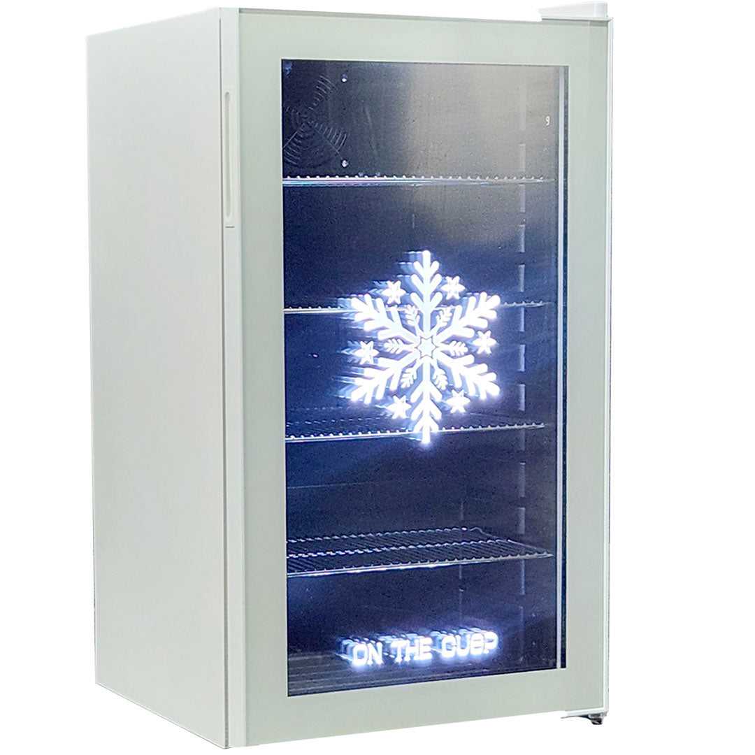 Schmick Under Zero Bar Fridge With Multi Led Color Display On The Cusp - Model HUS-SC88-WZ