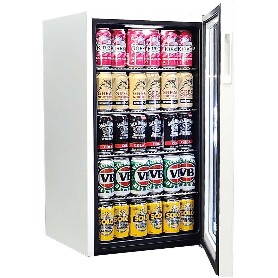 Schmick Under Zero Bar Fridge With Multi Led Color Display On The Cusp - Model HUS-SC88-WZ