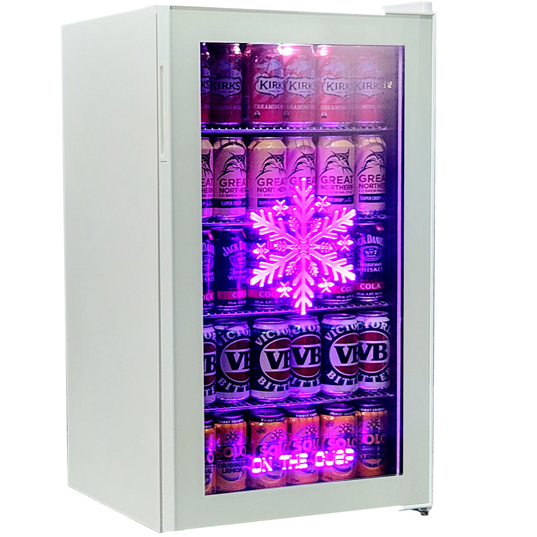 Schmick Under Zero Bar Fridge With Multi Led Color Display On The Cusp - Model HUS-SC88-WZ