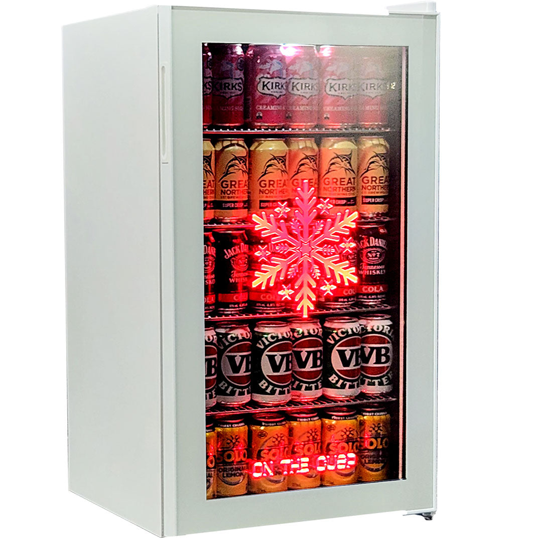 Schmick Under Zero Bar Fridge With Multi Led Color Display On The Cusp - Model HUS-SC88-WZ