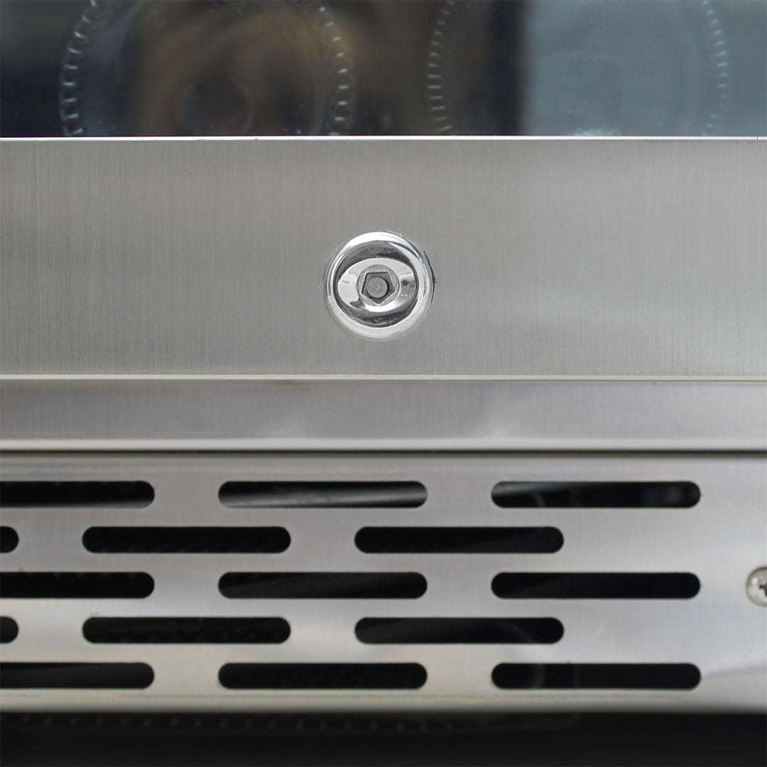 Schmick Heated Dual Zone Beer & Wine Bar Fridge – 190 Litres - JC190-GG