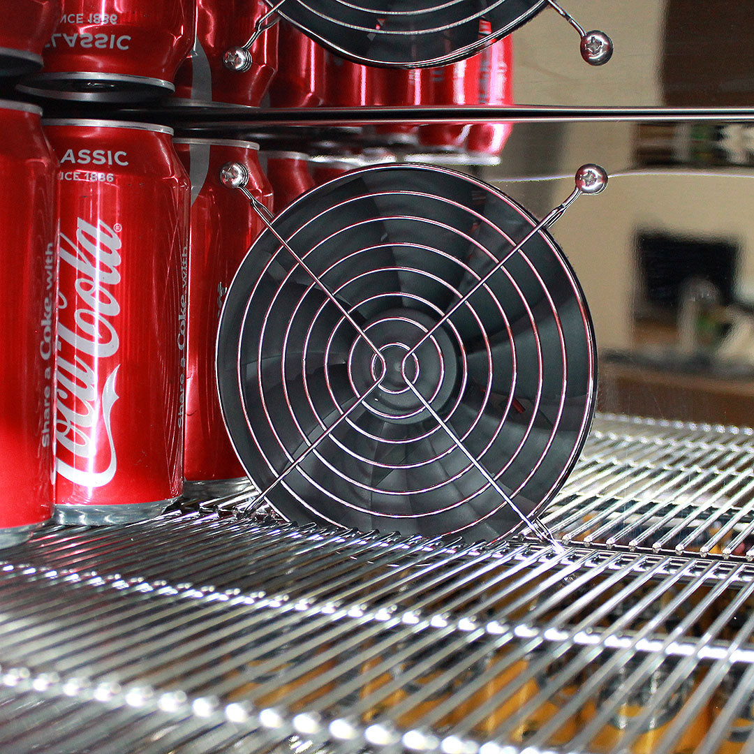 Schmick 121L Quiet Running Front Venting Under Bench Heated Glass Door Bar Fridge – SK116R-B-HD