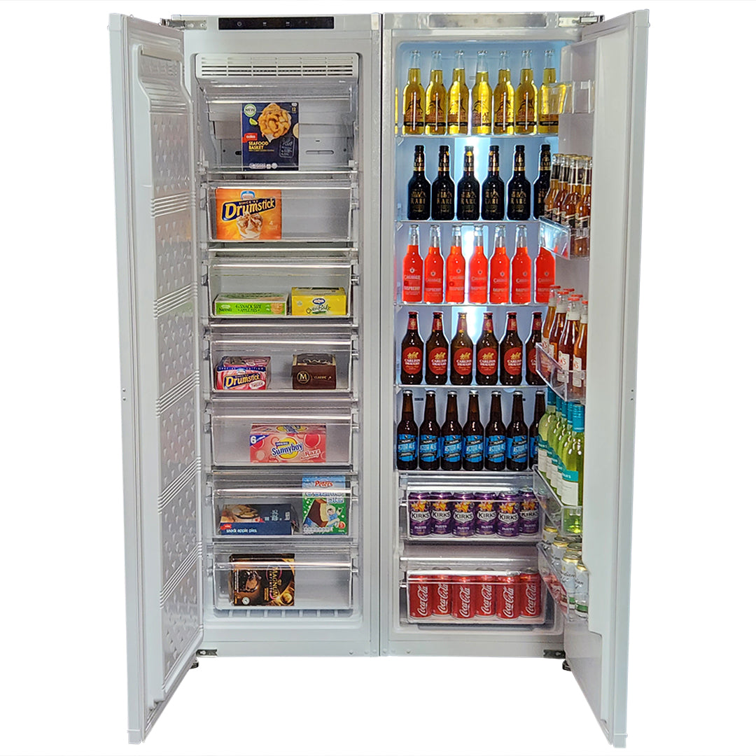 Integrated Upright Fridge & Freezer Combo – 479 Litres - Schmick MC560-INT