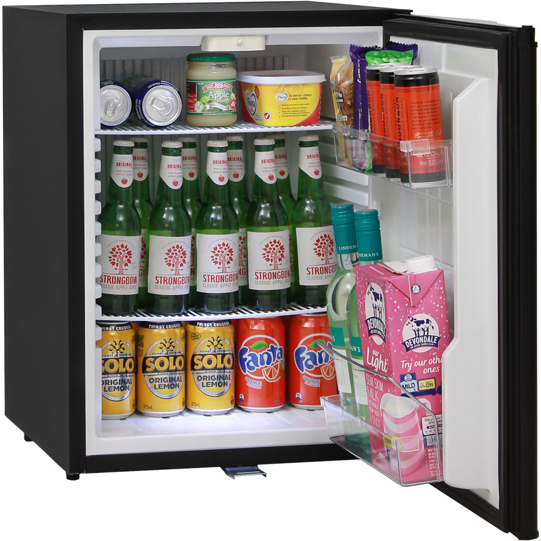 Dellware - DW60E – Silent Motel Mini Bar Fridge – 60 Litres