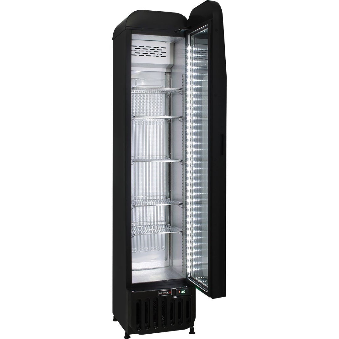 Schmick - SK116R-B – Quiet Front Venting Under Bench Bar Fridge – 116 Litres