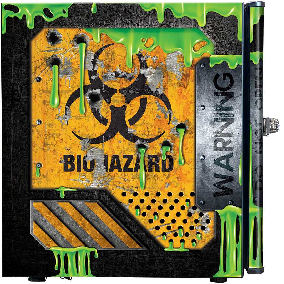 Toxic Slime Crate Design Mini Bar Fridge - A Great Gift Idea - BC46B-SLIME