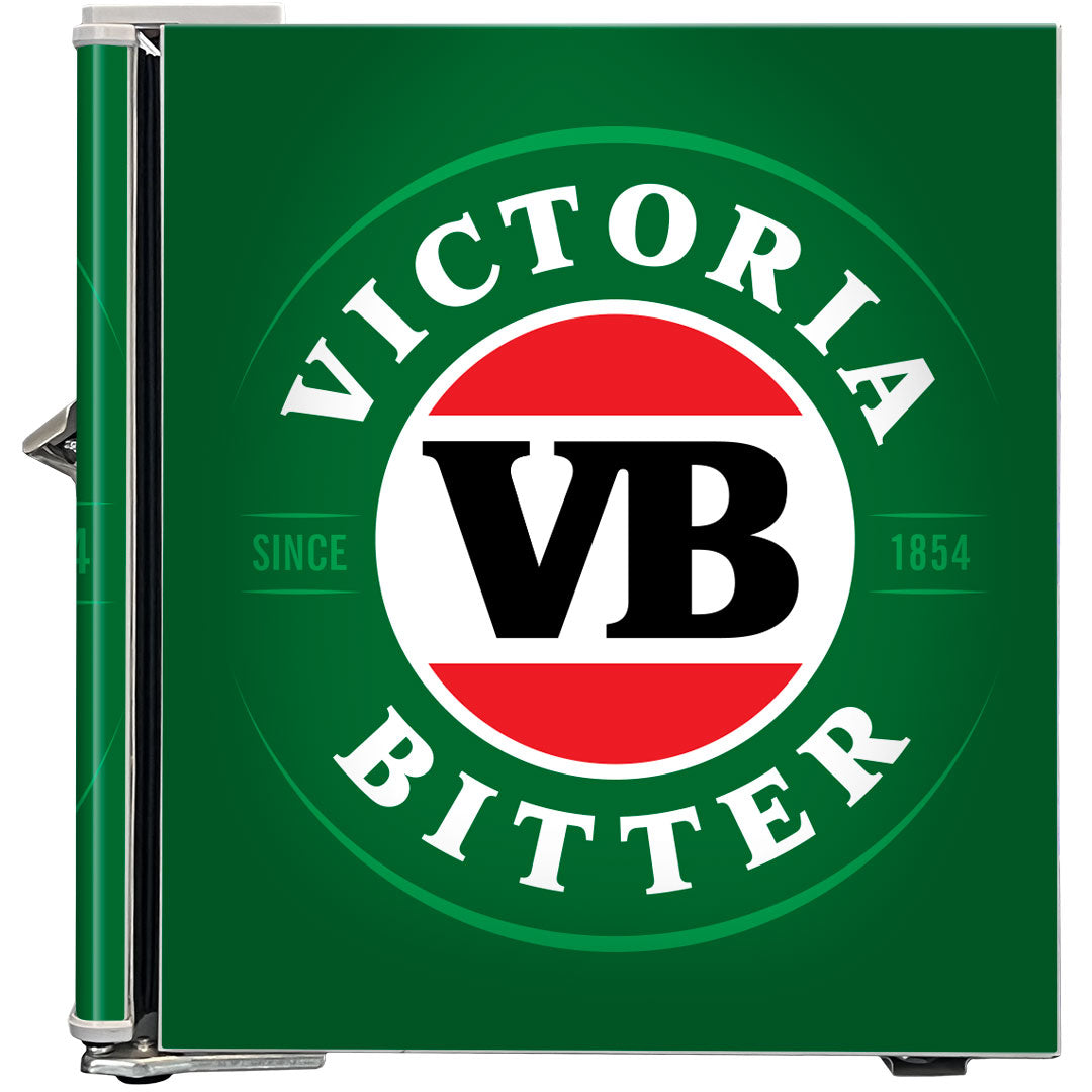 Victoria Bitter - BC46W-VB-V2 – Retro Mini Bar Fridge with Opener – 46 Litres