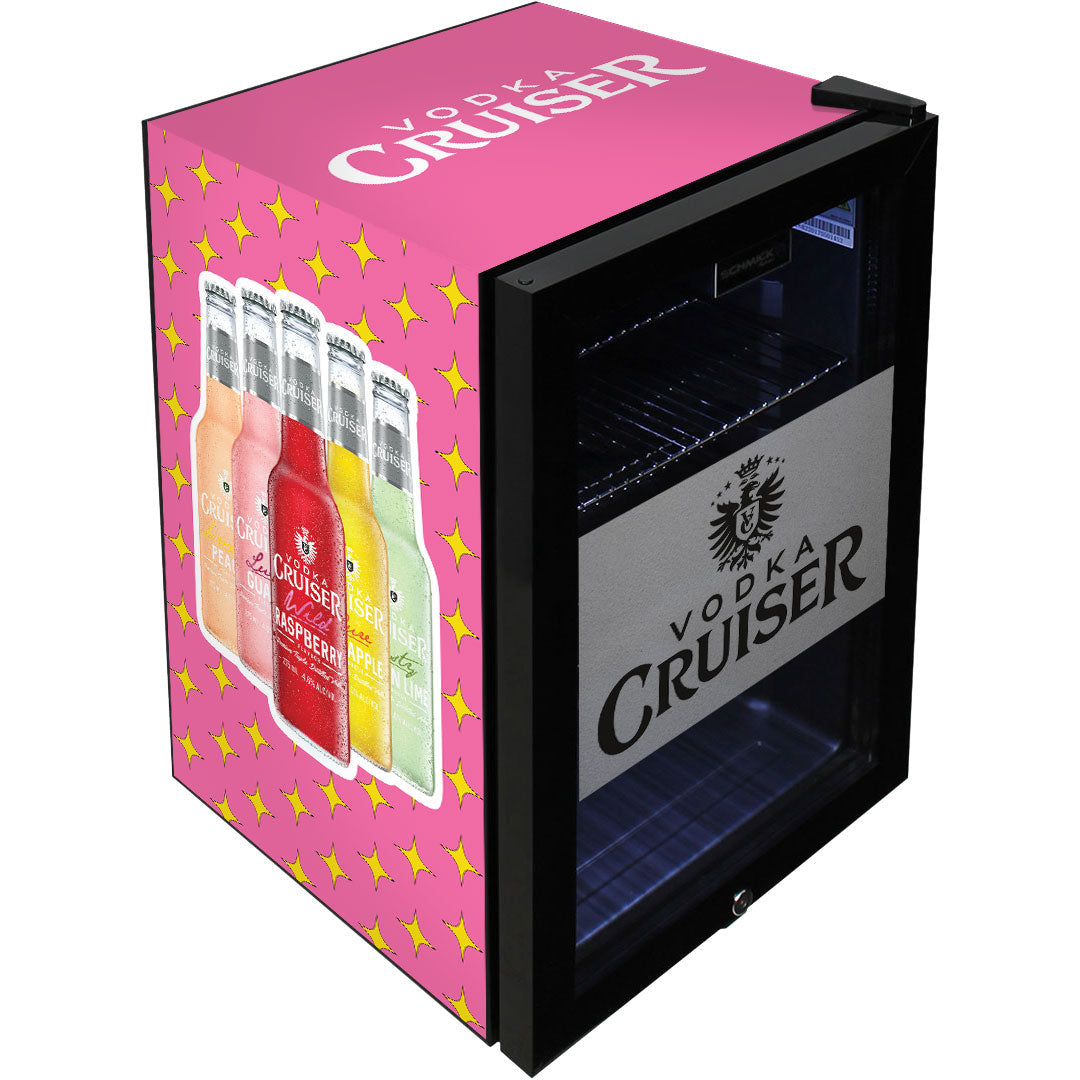 Vodka Cruiser – SC70-B-VC - Mini Glass Door Bar Fridge – 70L