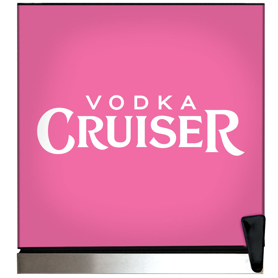Vodka Cruiser branded bar fridge, Great gift idea! Great Entertaining Room Or Man Cave Item - Model SC70-SS-VC