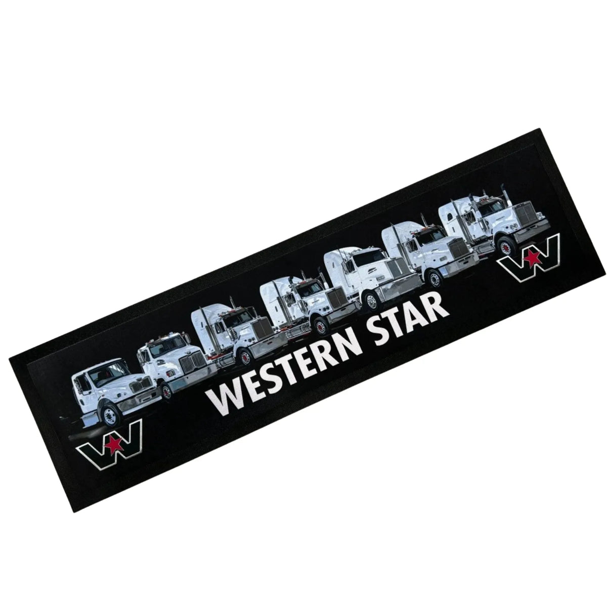 Western Star Premium Rubber-Backed Bar Mat Runner
