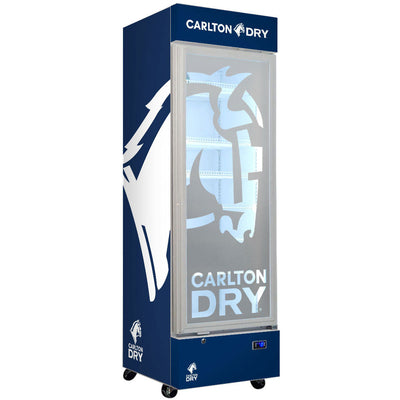 Carlton Dry Upright Bar Fridge – Quiet – 370L