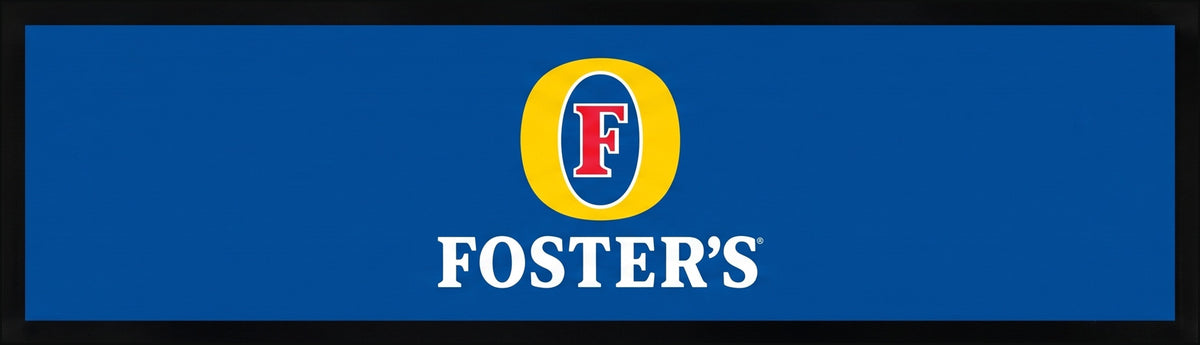 Fosters Premium Rubber-Backed Bar Mat Runner