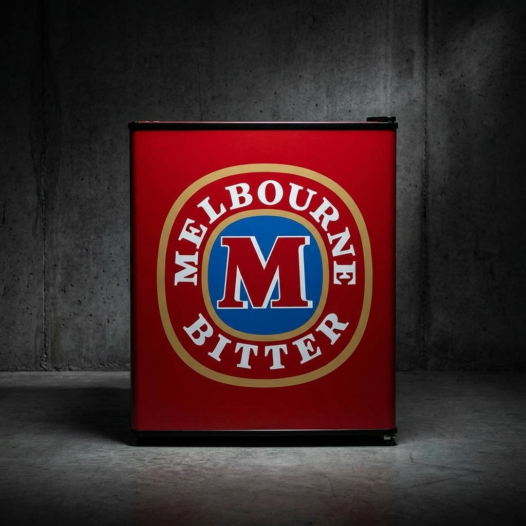 Melbourne Bitter BC46B2-MB bar fridge - angle view