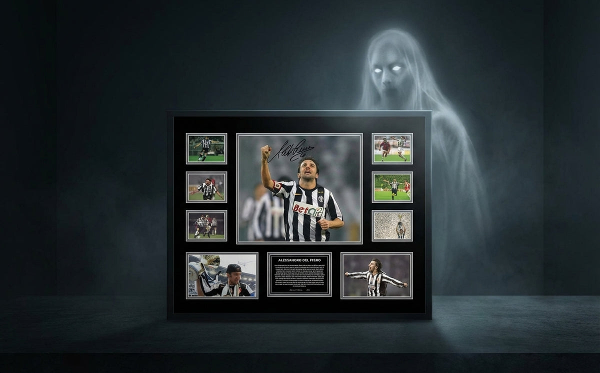 Alessandro Del Piero Collage Framed