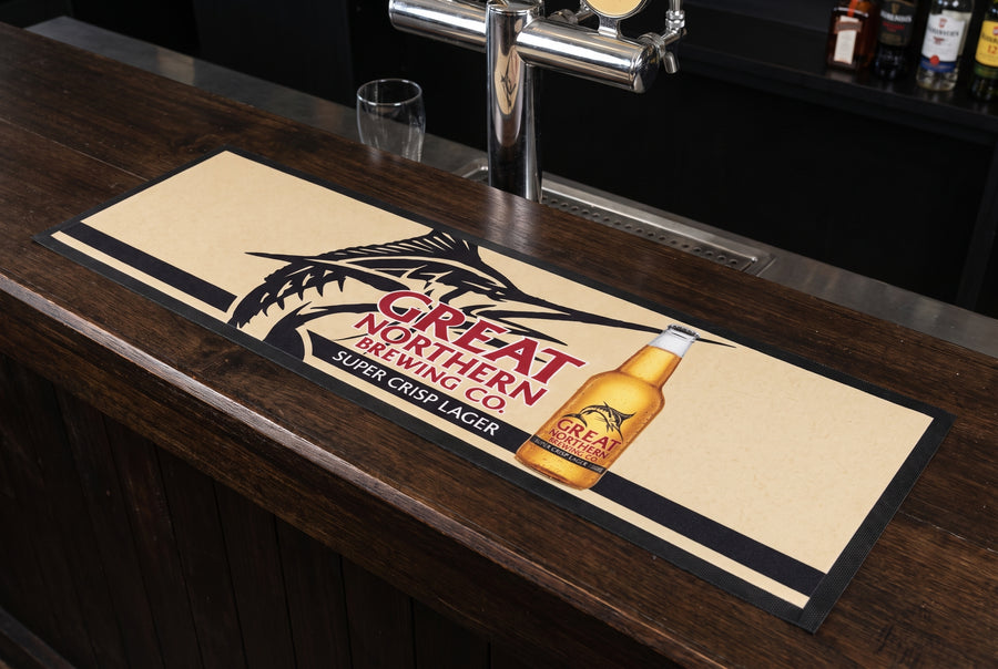 Great Northern Premium Rubber-Backed Bar Mat Runner