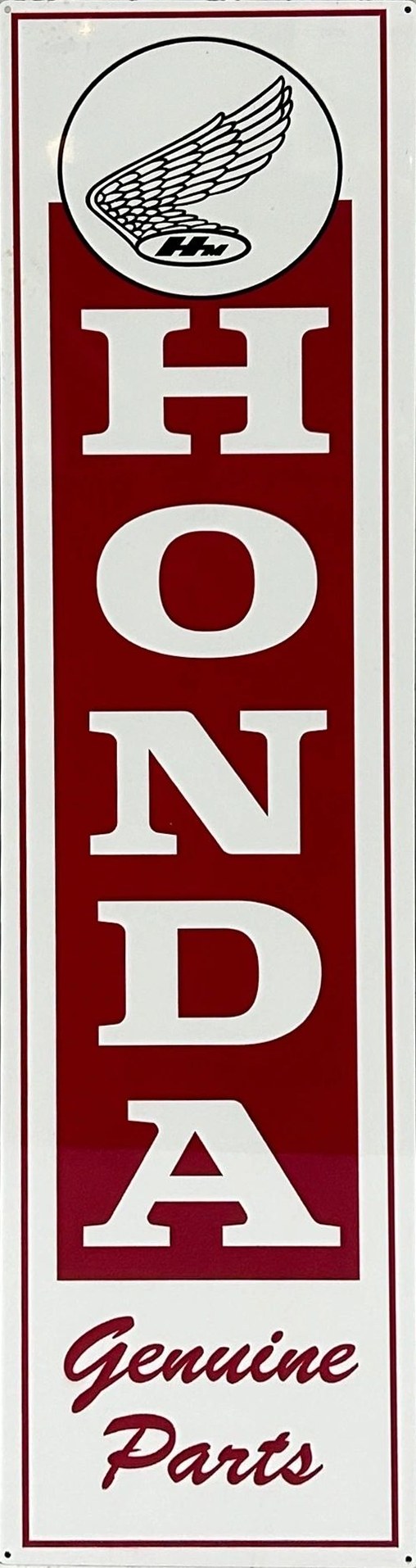Honda Retro Metal Sign - 800 x 200mm