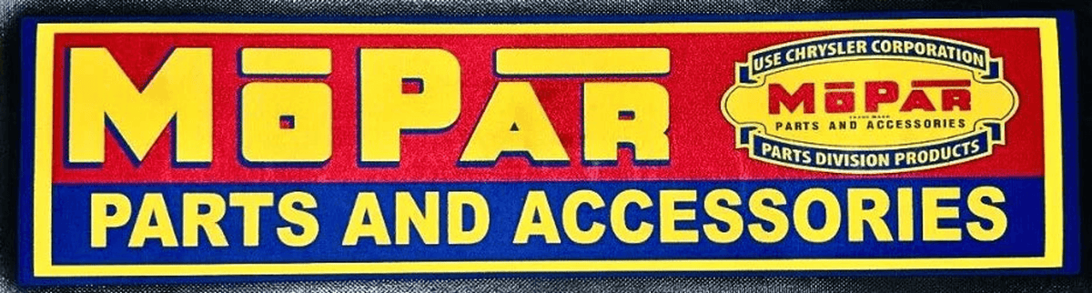 Mopar Parts Premium Rubber-Backed Bar Mat Runner