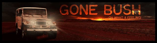 Gone Bush Premium Rubber-Backed Bar Mat Runner - KING CAVE