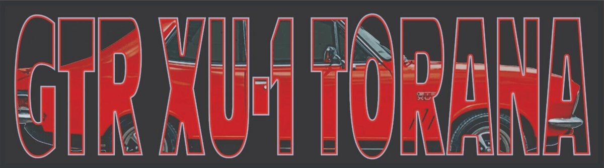 Holden GTR XU1 Torana Premium Rubber-Backed Bar Mat Runner - KING CAVE