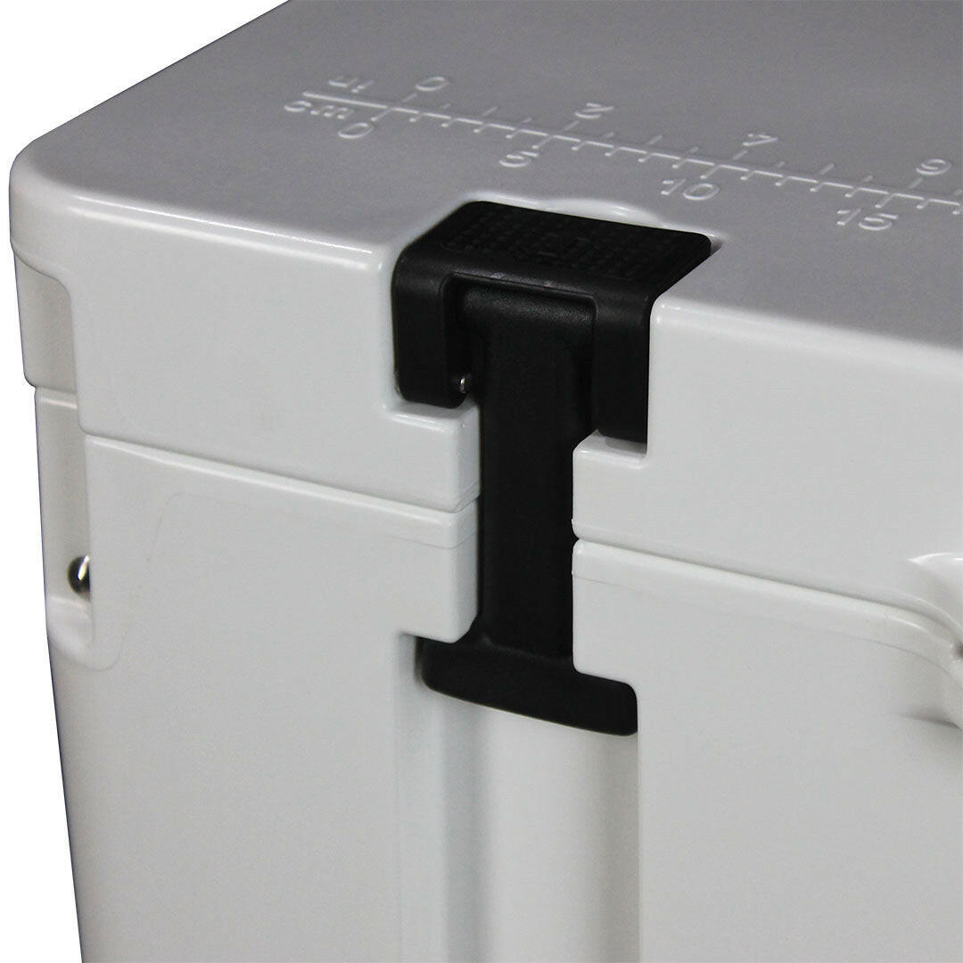 Rhino ES-50QTW Roto Molded Foam Injected 50 Litre Ice Box With Longest Ice Retention And Cool Wheels With Handle - Model ES-50QTW