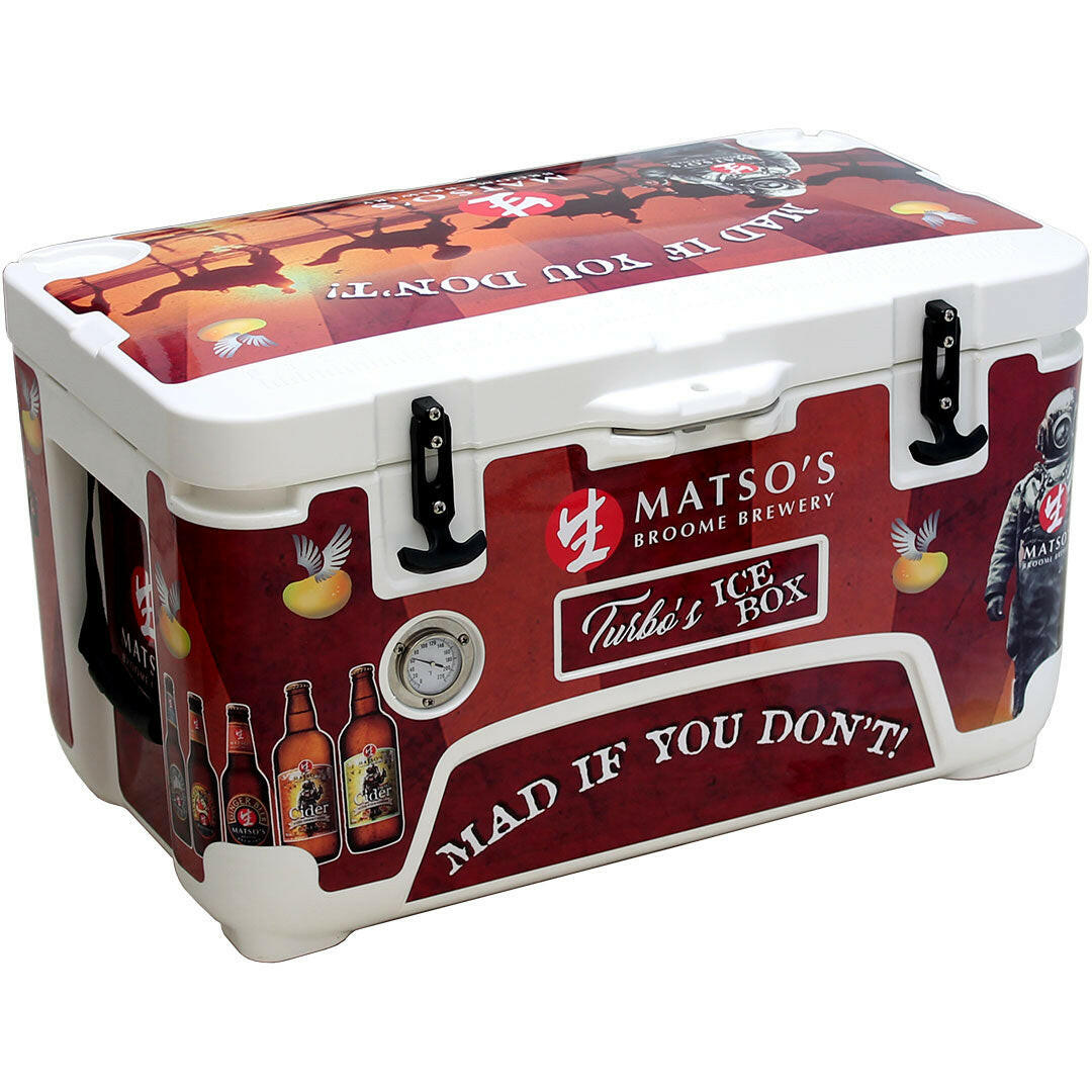 Rhino ES-50QT Roto Molded Foam Injected 50 Litre Ice Box With Longest Ice Retention - Model ES-50QT