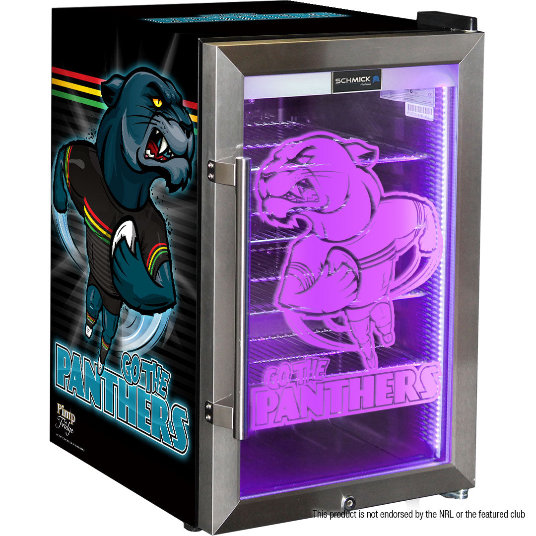Panthers Rugby Team Design Club branded bar fridge