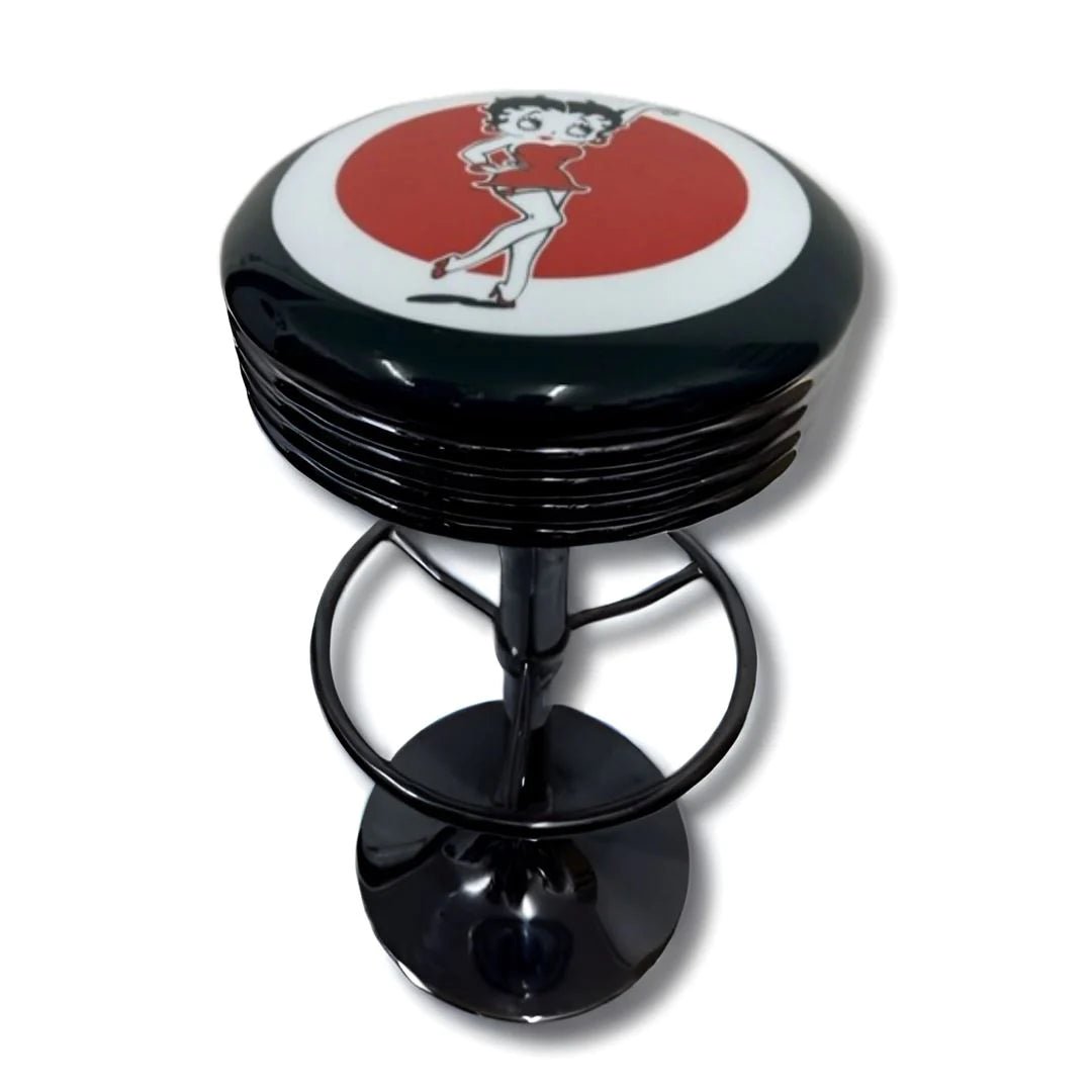 Betty Boop Premium Retro Gas-Lift Bar Stool - KING CAVE