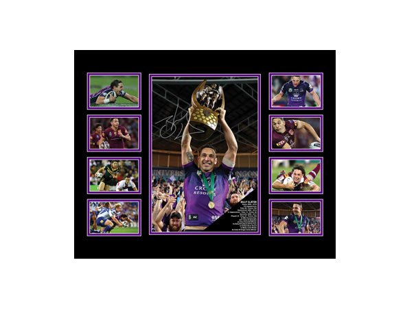 Billy Slater Collage Framed - KING CAVE