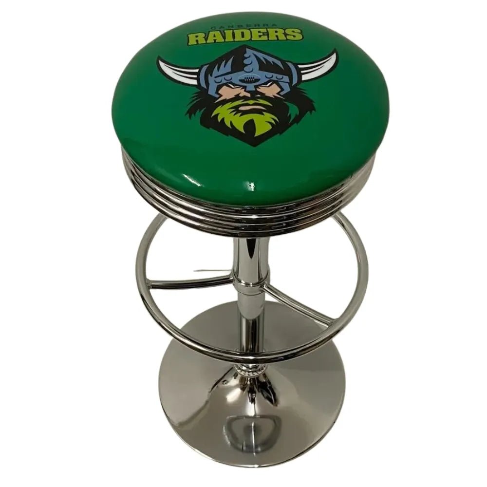 Canberra Raiders NRL Bar Stool - KING CAVE