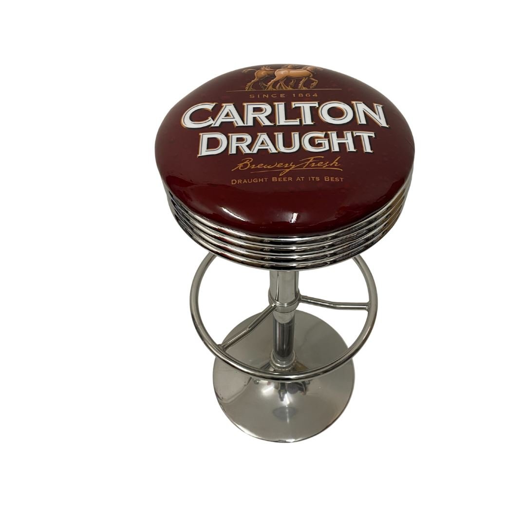 Carlton Draught Bar Table & 2 Stool Package - KING CAVE