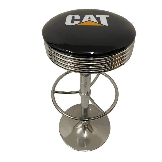 Caterpillar CAT Retro Gas-Lift Bar Stool - KING CAVE
