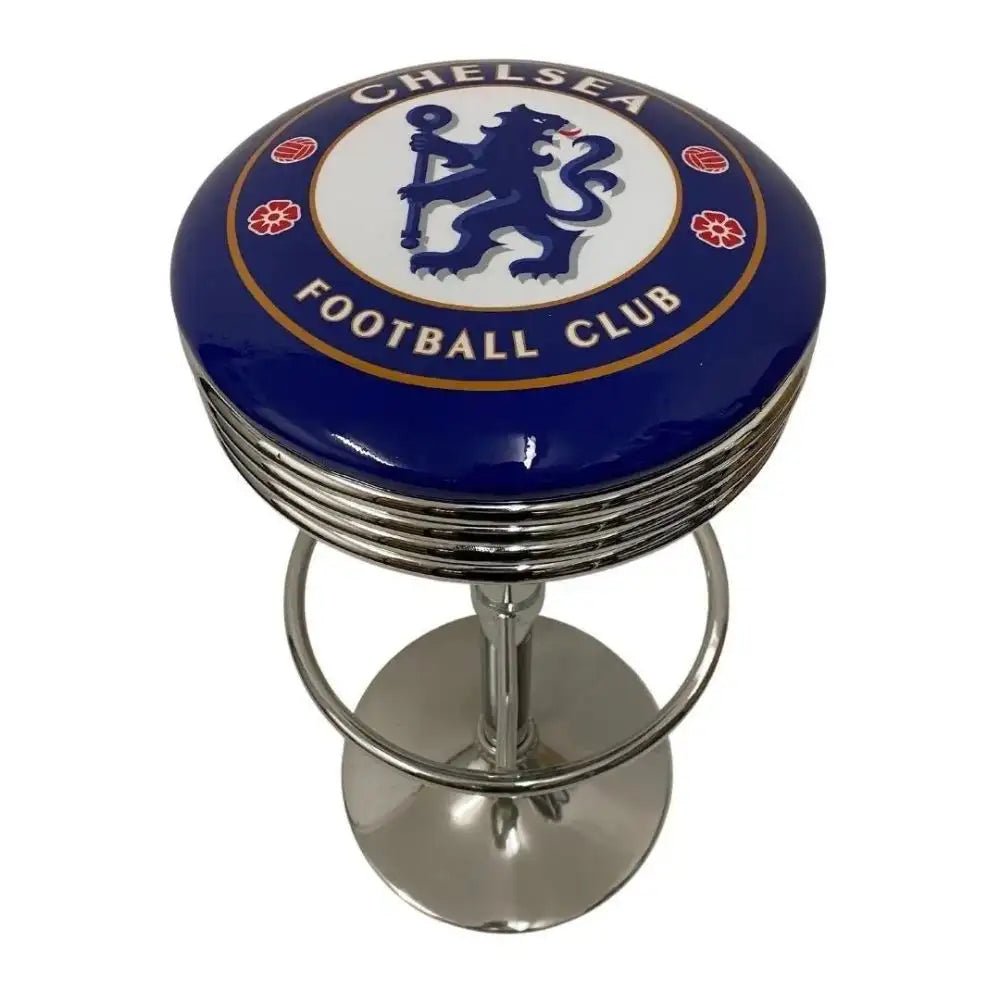 Chelsea FC Bar Table & Bar Stool Set - KING CAVE