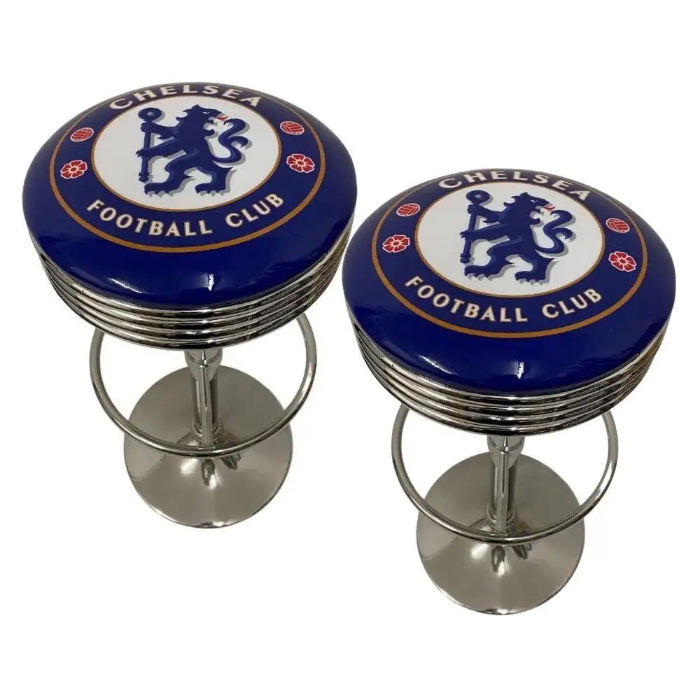 Chelsea FC Bar Table & Bar Stool Set - KING CAVE