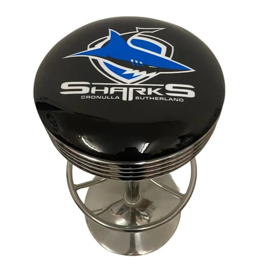 Cronulla Sharks NRL Bar Stool - KING CAVE