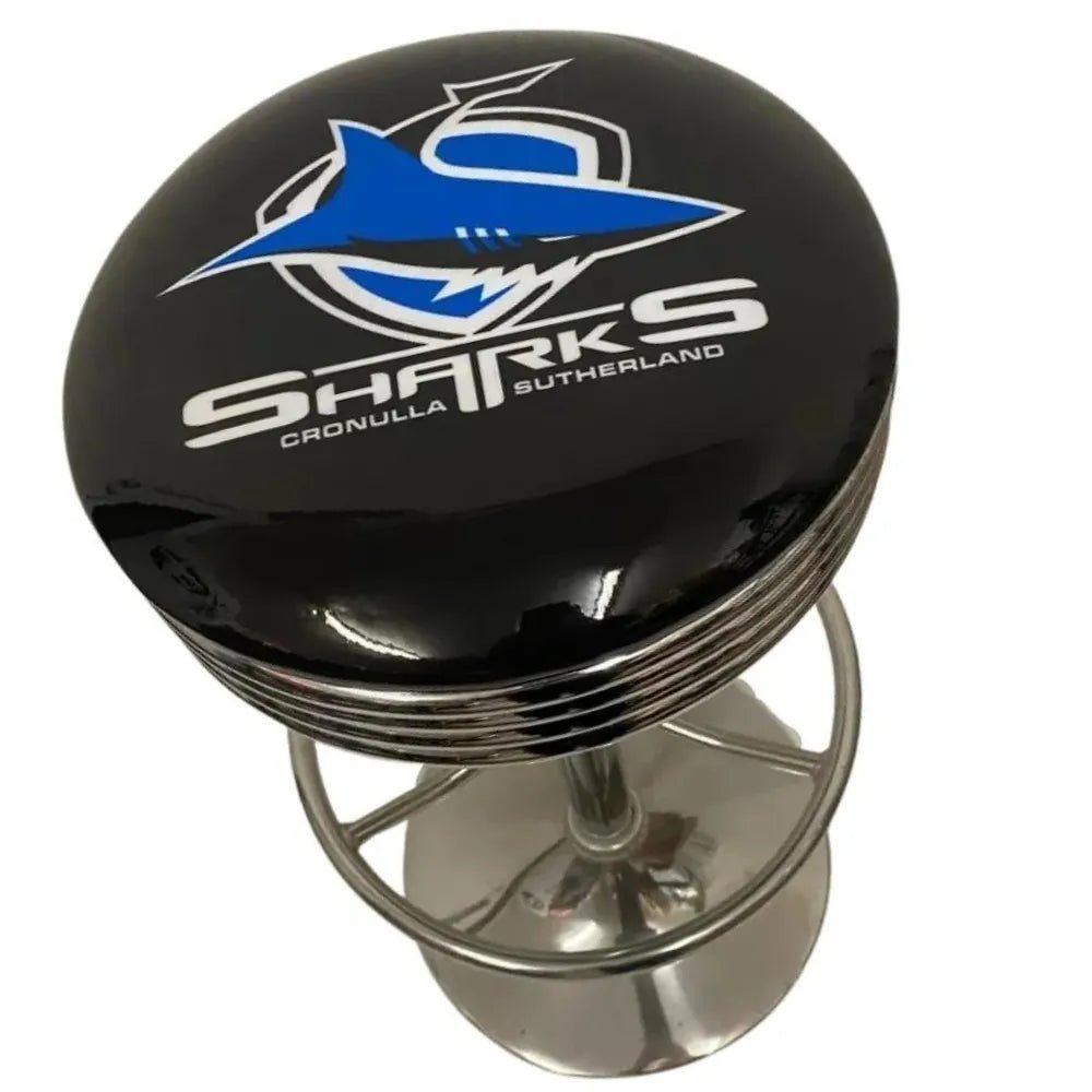 Cronulla Sharks NRL Bar Stool - KING CAVE