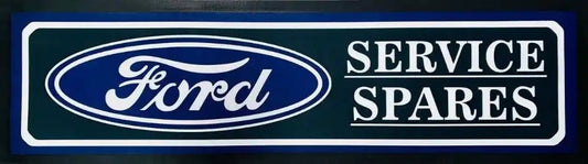 Ford "Service Spares" Premium Rubber Bar Mat Runner - KING CAVE