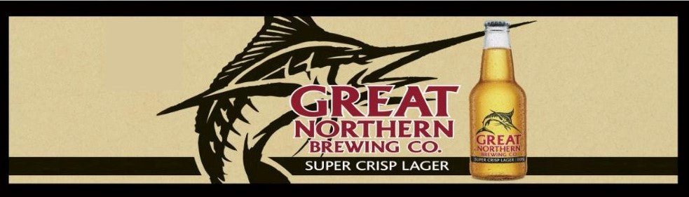 Great Northern Premium Rubber-Backed Bar Mat Runner - KING CAVE