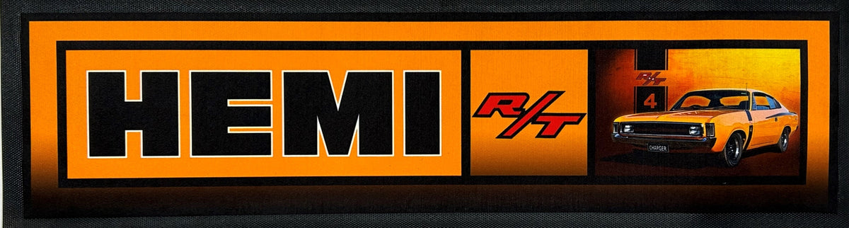 Hemi Premium Rubber-Backed Bar Runner - KING CAVE