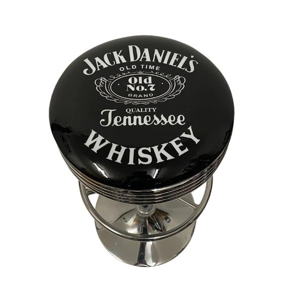 Jack Daniel's Retro Gas-Lift Bar Stool - KING CAVE
