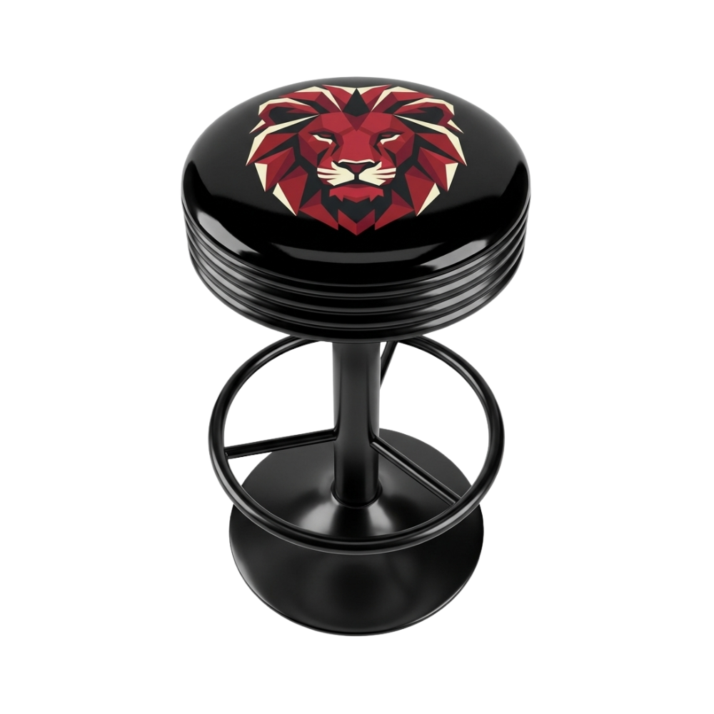 KingCave branded bar stool