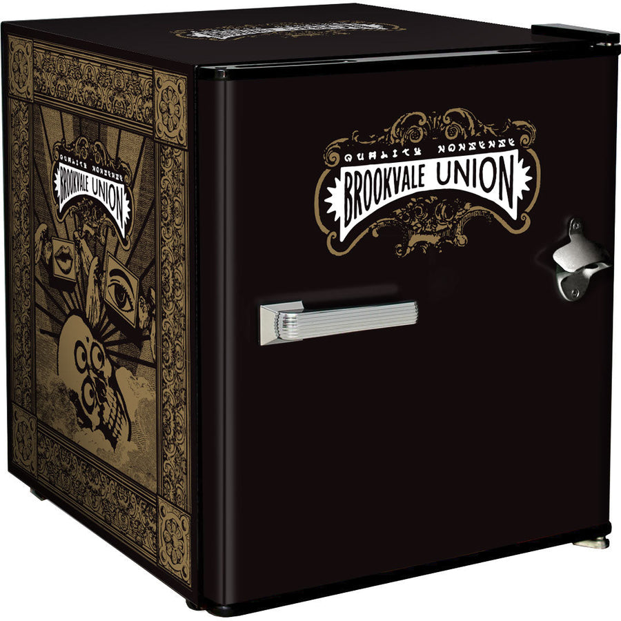 Brookvale Union 46L vintage mini bar fridge — licensed artwork