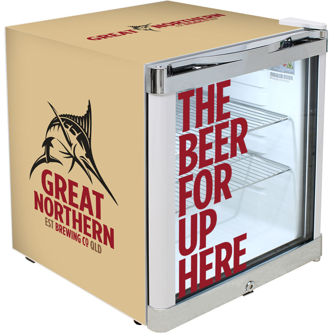 Great Northern officially licensed bar fridge — licensed beer brand fridges Australia