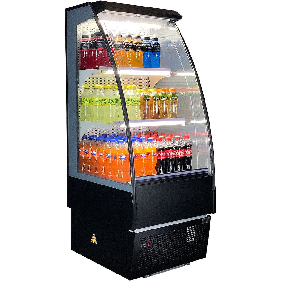 Rhino TK-6 open display commercial fridge — open front multideck merchandiser