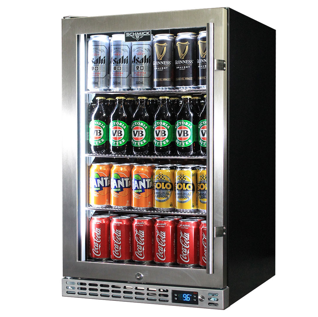 Schmick SK126L-HD bar fridge - front view